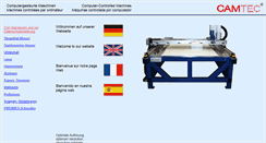 Desktop Screenshot of camtec.de